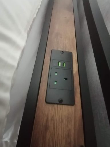 Bed charging port